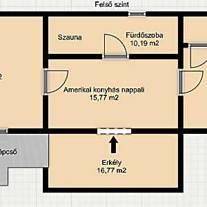 Eladó jó állapotú, kétgenerációs sorház Budaörsön. #22